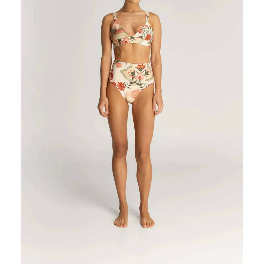 NEW ENCANTADORE rose bikini bottom in tropico